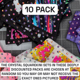 ‼️BULK/WHOLESALE‼️ CRYSTAL SQUAREKINIS