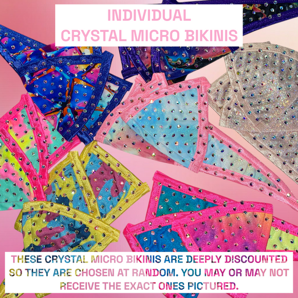 $15 Crystal Micro Bikinis