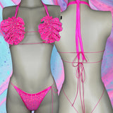 ‼️BULK/WHOLESALE‼️ CRYSTAL RUFFLE-KINIS