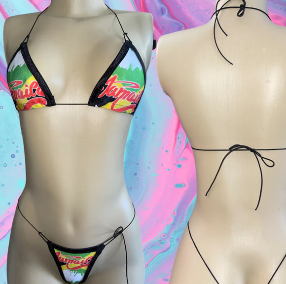 💫SPECIALTY💫 - JAMAICAN FLAG Micro Bikini