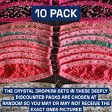 ‼️BULK/WHOLESALE‼️ CRYSTAL DROPkinis