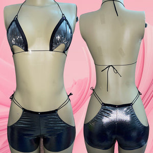 BELLA Short Sets Exotic Dancewear Outfit & Rave Outfit
