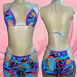 BELLA Short Sets Exotic Dancewear Outfit & Rave Outfit